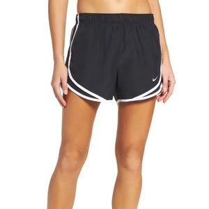 Nike Dry fit shorts black and white womens medium
